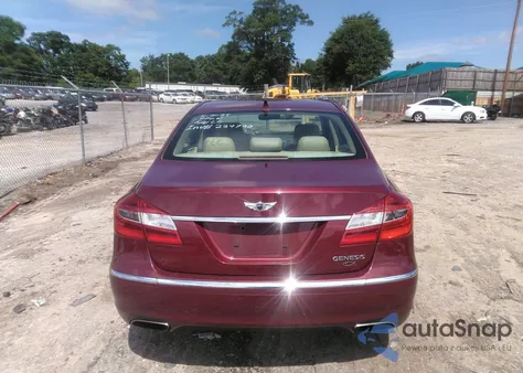 2013 Hyundai Genesis 3.8 from USA, damaged, VIN KMHGC4DD8DU212407